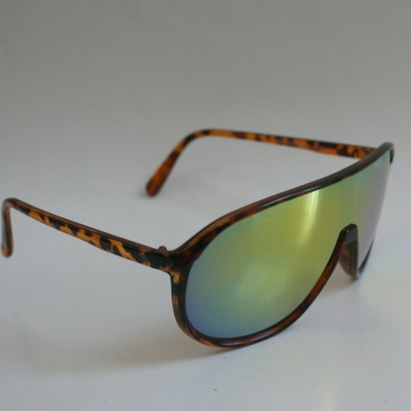 NWT TruVintage 1pc Wing style Aviator Sports sunglasses w/iridium true blue lens - Picture 3 of 11